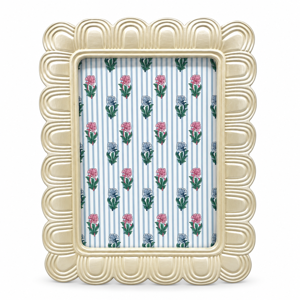 Gold Scallop Picture Frame, 5x7